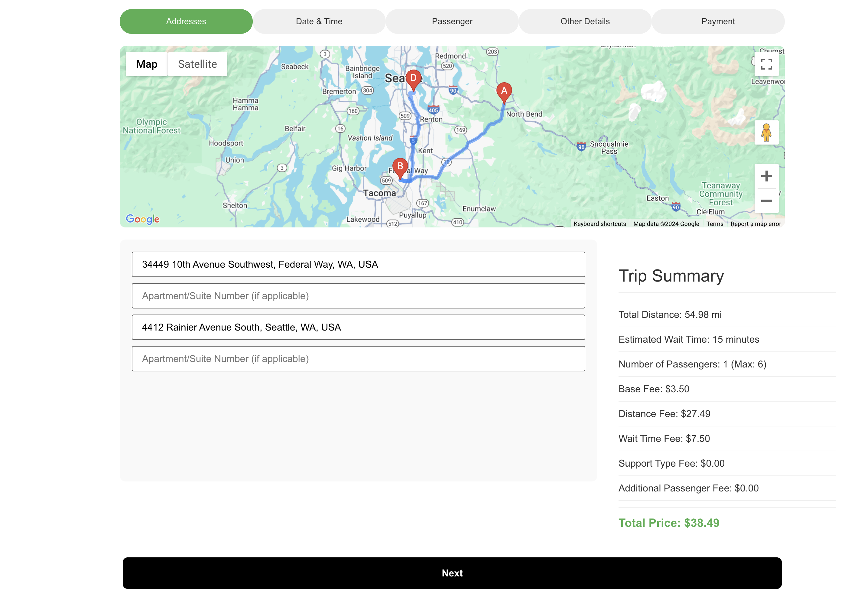 Well-RydeOps Medical Transportation WP Plugin